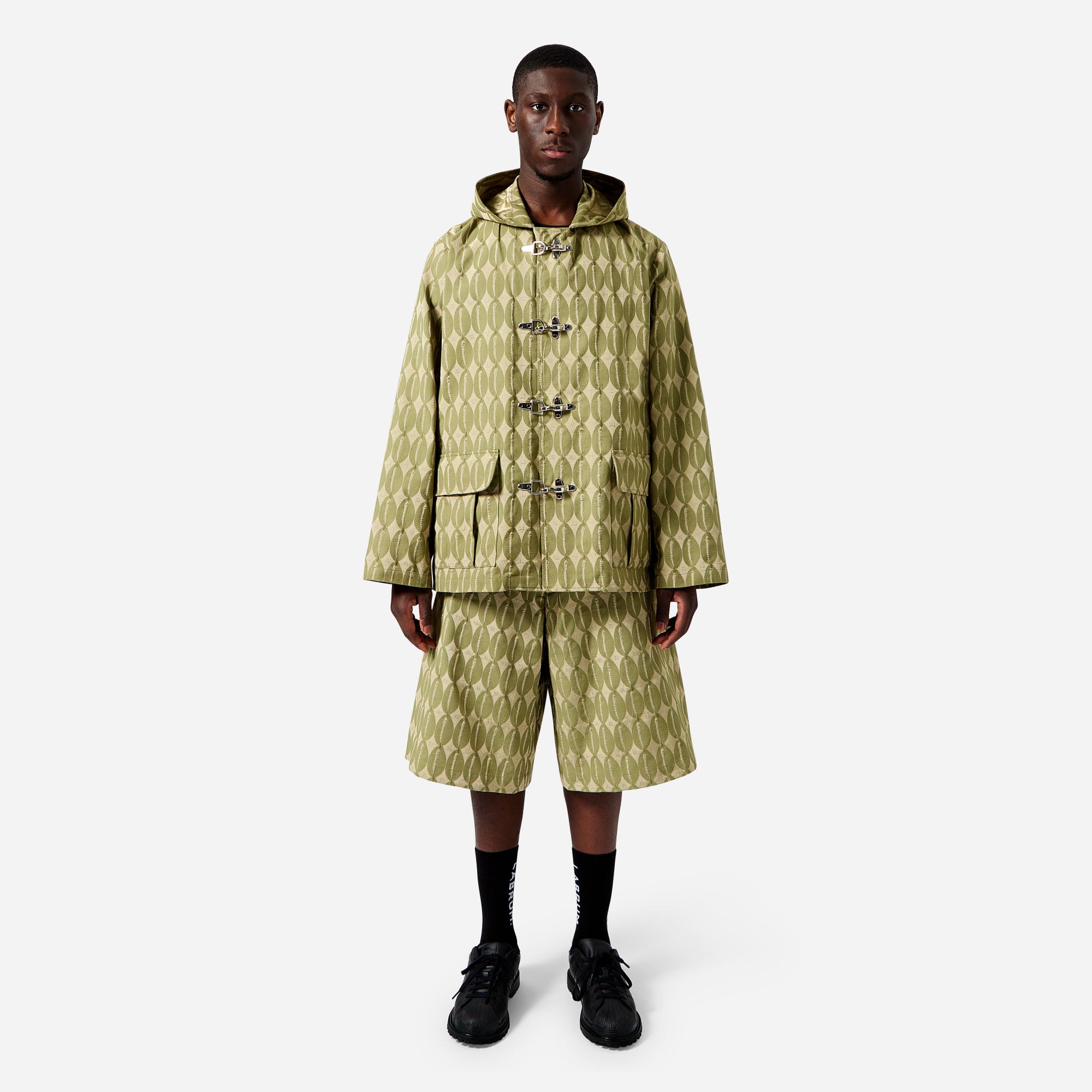 Sage LABRUM Monogram Culottes