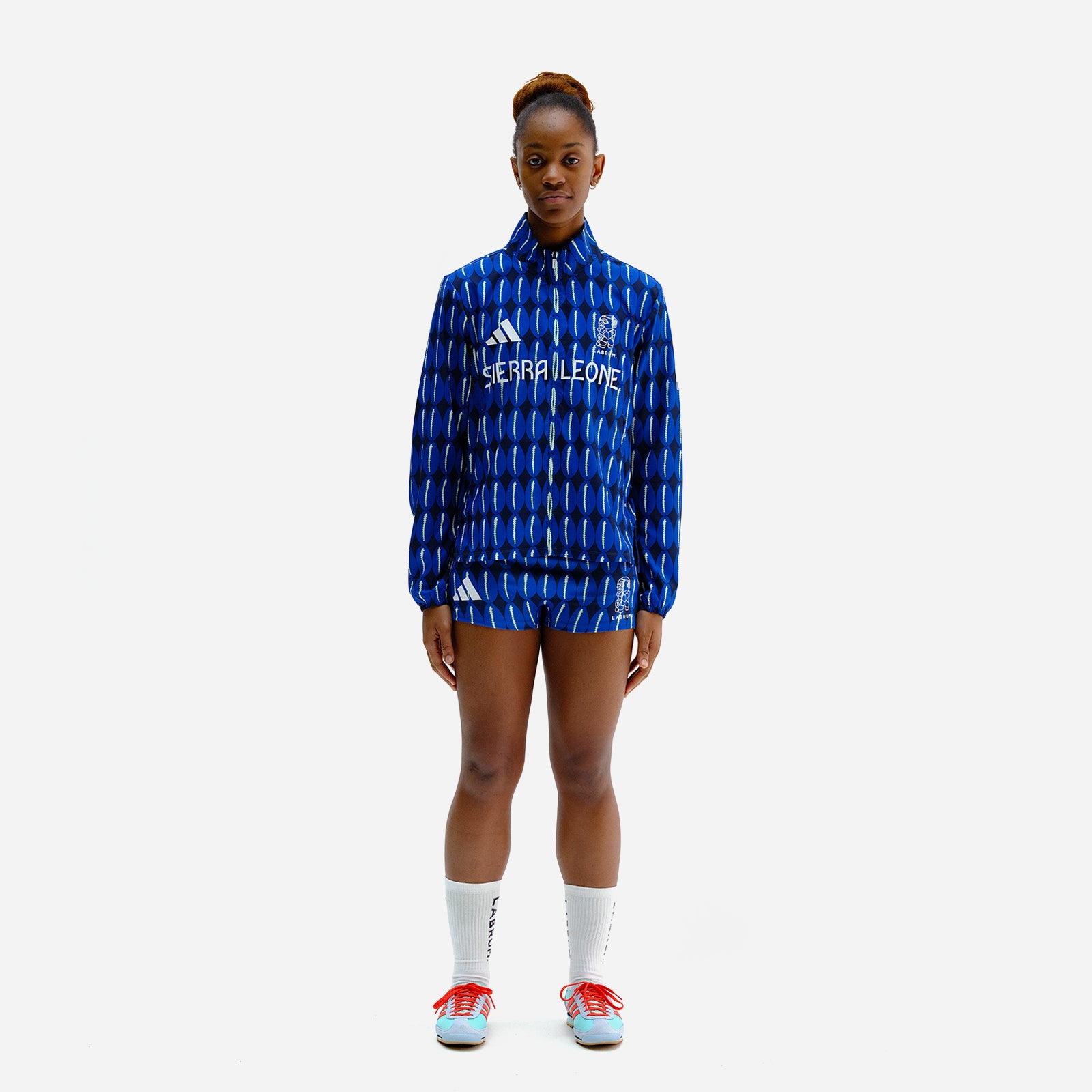 LABRUM x adidas Team Sierra Leone Printed Track Jacket
