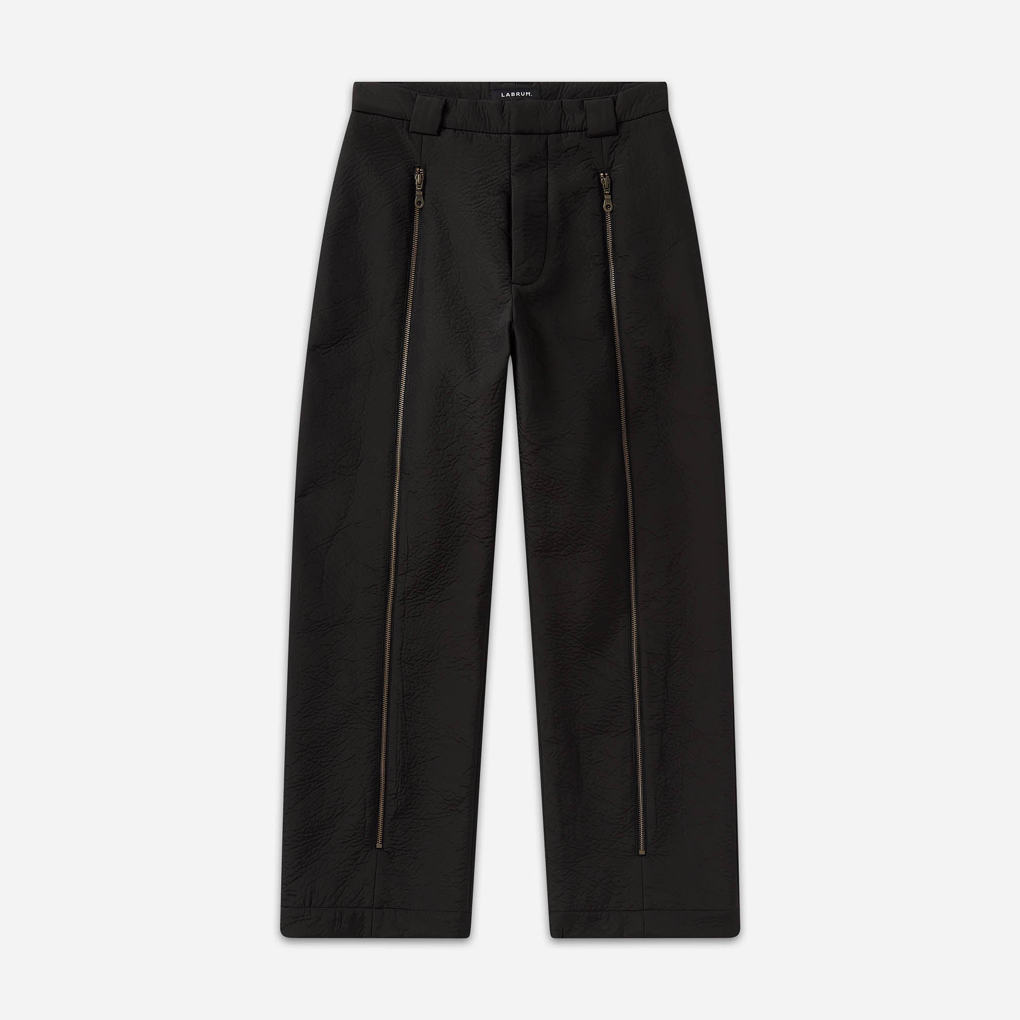 Black Zip Trouser