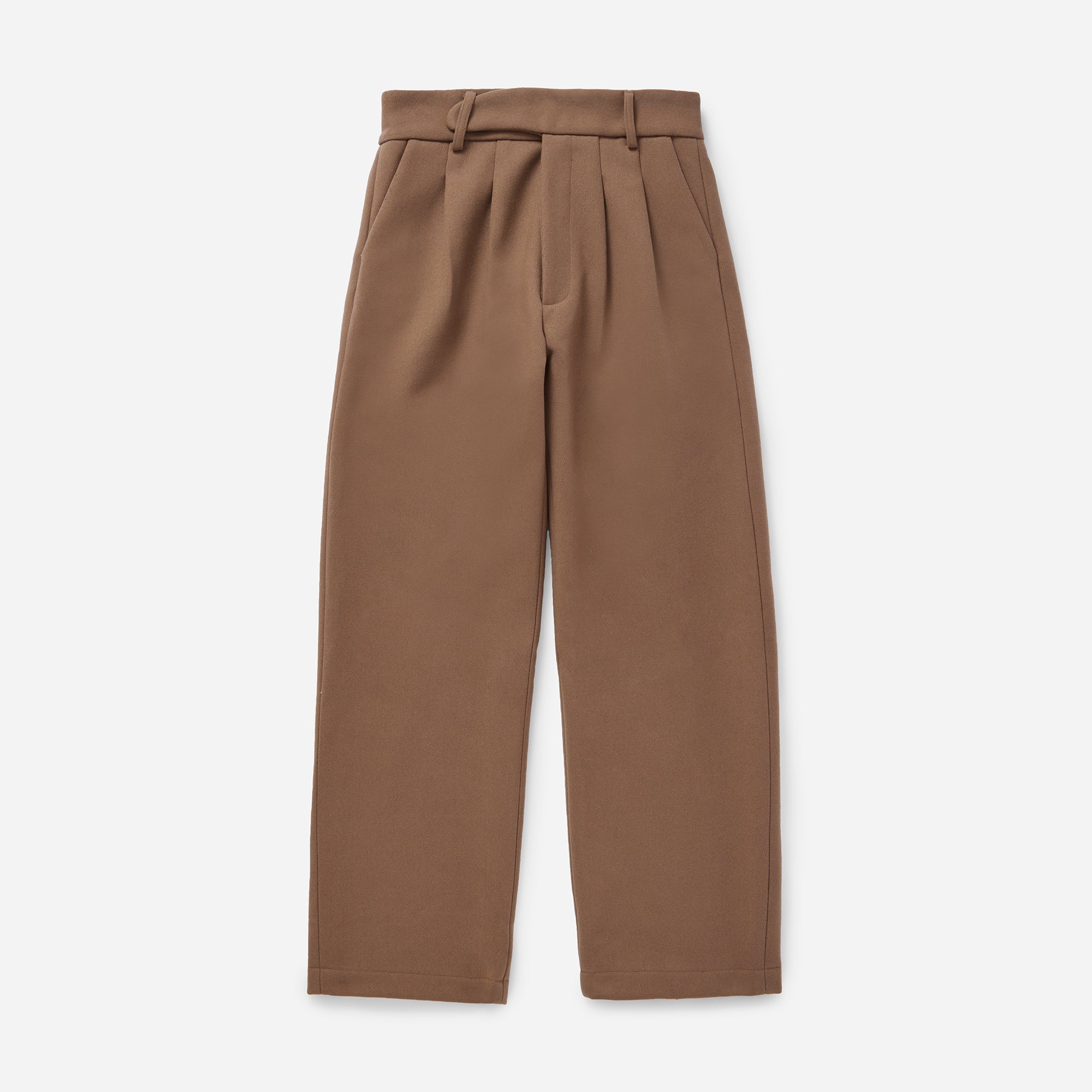 Wool Cotton Tree Trousers
