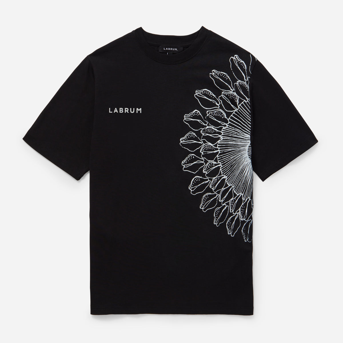 Black Cowrie Shell T-Shirt