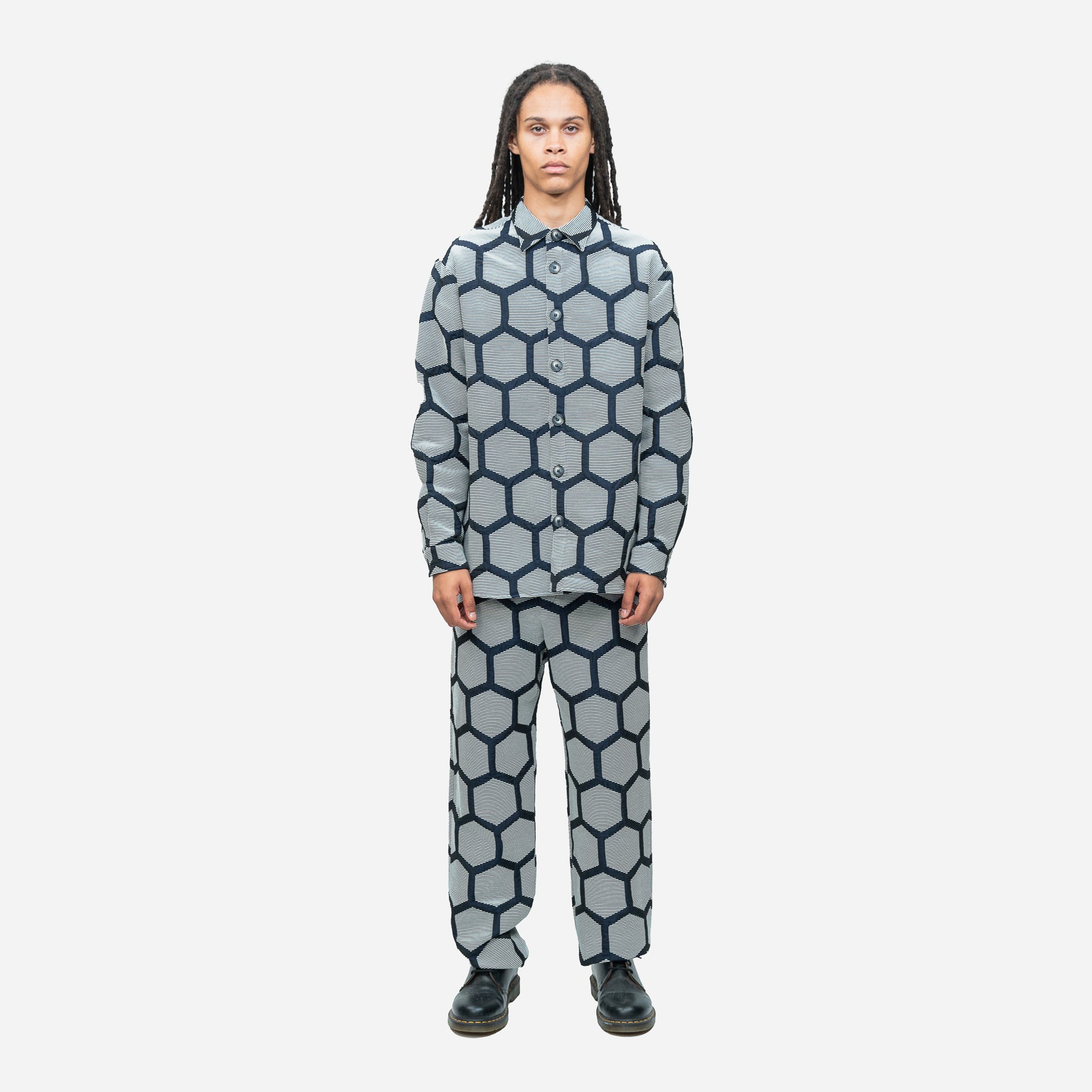 Hexagon Black Prince Trouser