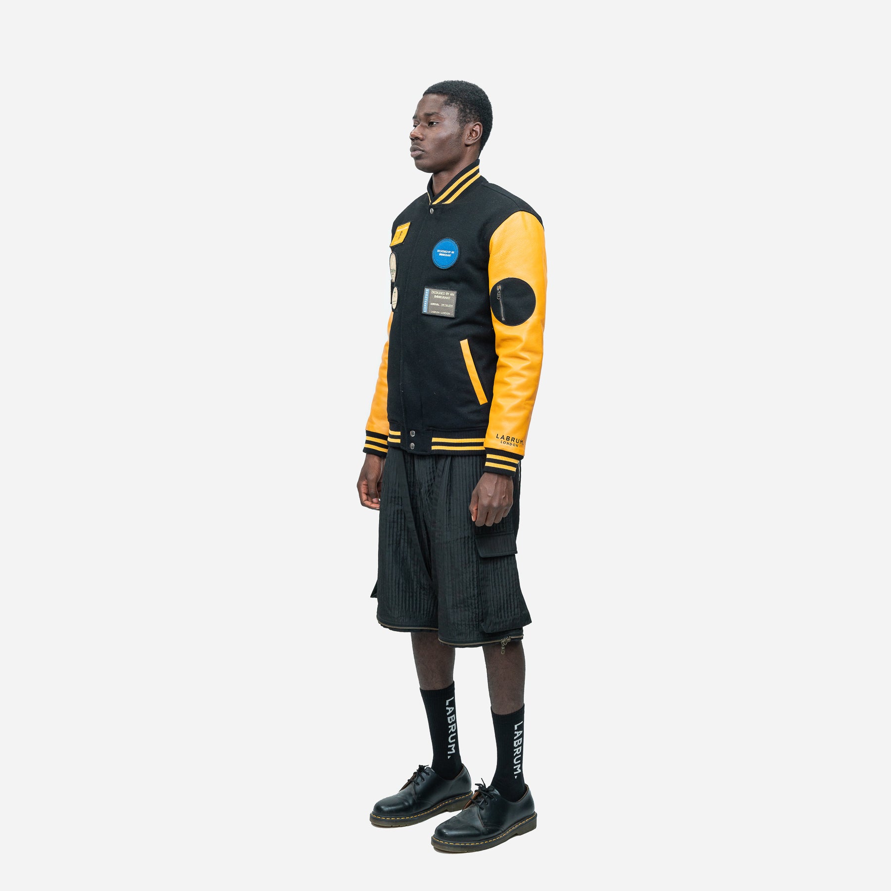 LABRUM Nomoli Varsity Bomber Jacket