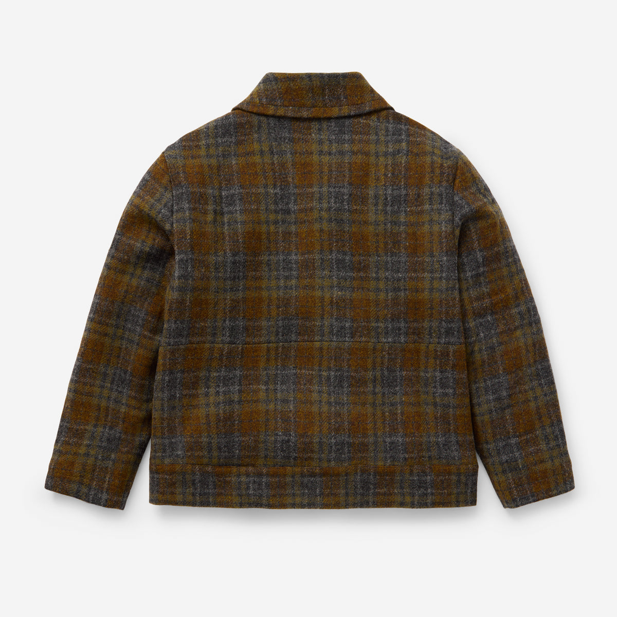 Harris Tweed Pleated Pocket Work Jacket