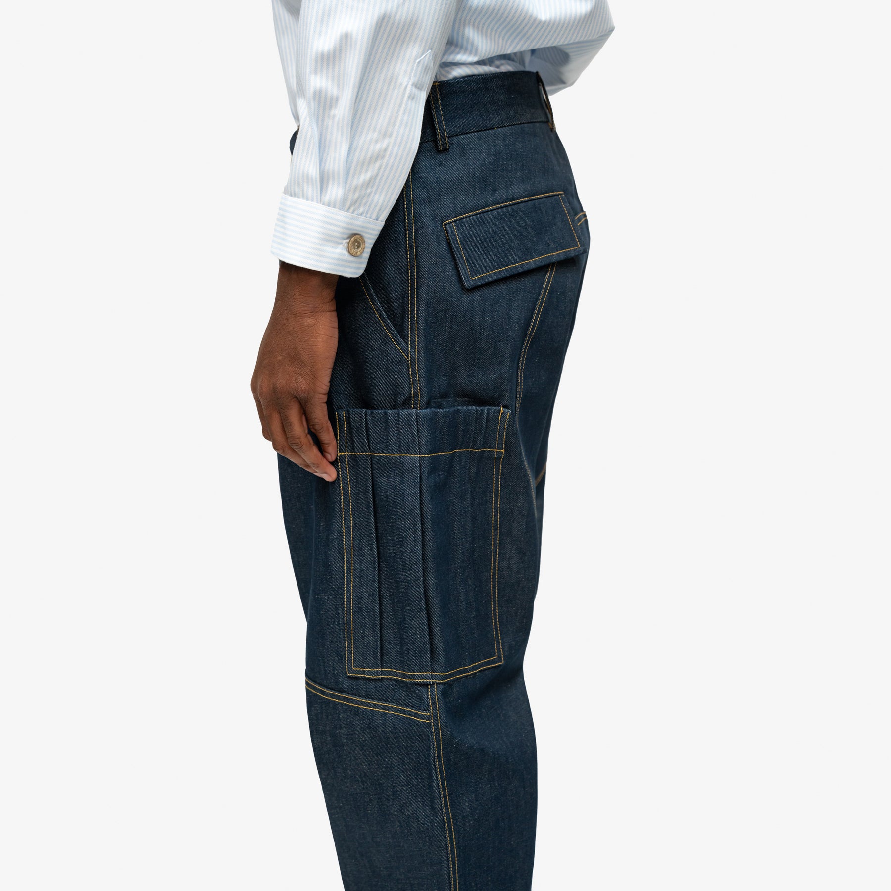 LABRUM X TUPAC Denim Cargo Trouser