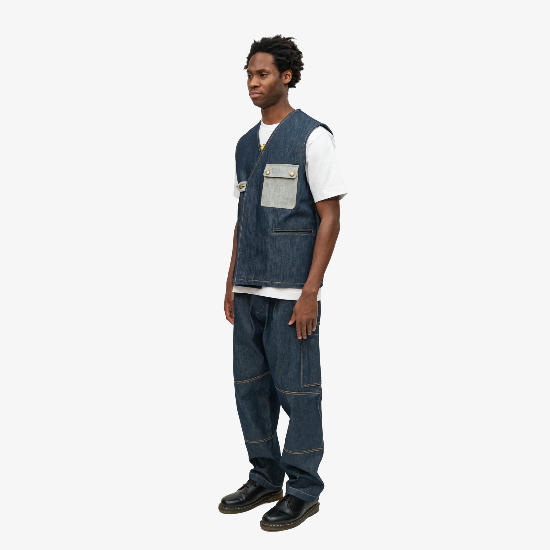 LABRUM X TUPAC Denim Vest