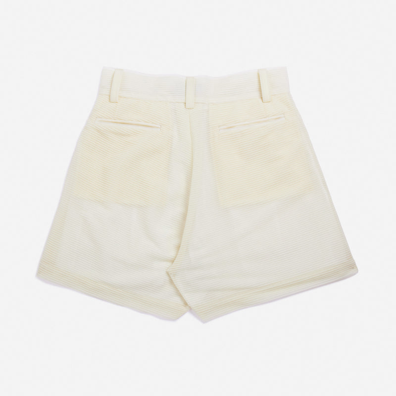 Buttermilk Freedom Pleated Tailored Shorts