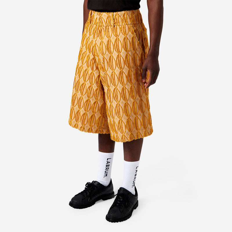 Mustard LABRUM Monogram Culottes