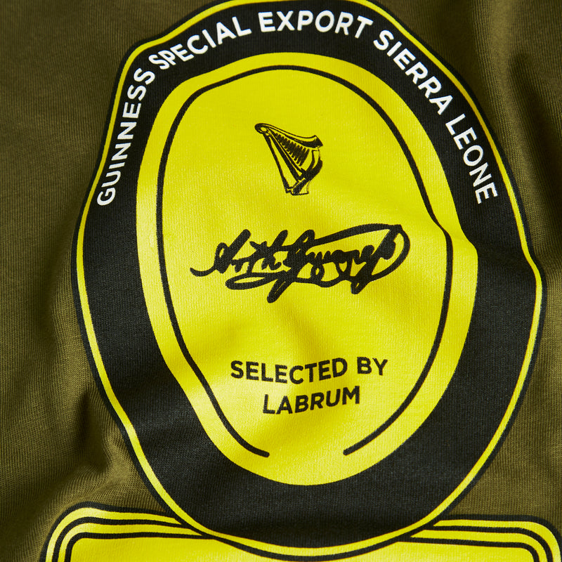 Khaki Special Export LABRUM X GUINNESS T-Shirt