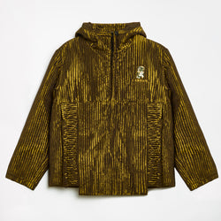 Bronze Striped Embossed Jacket