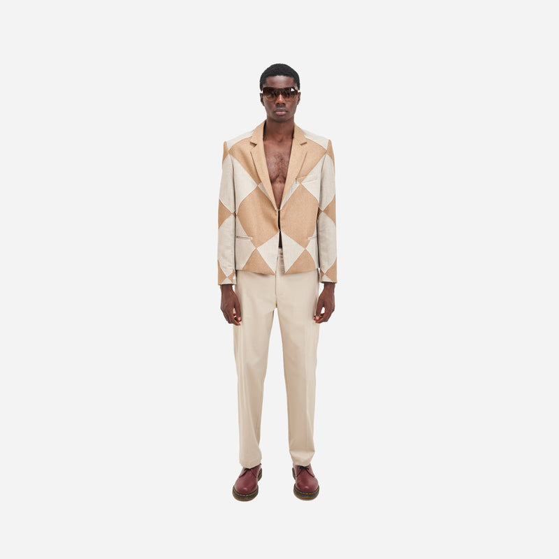Naimbana Diamond Cropped Blazer
