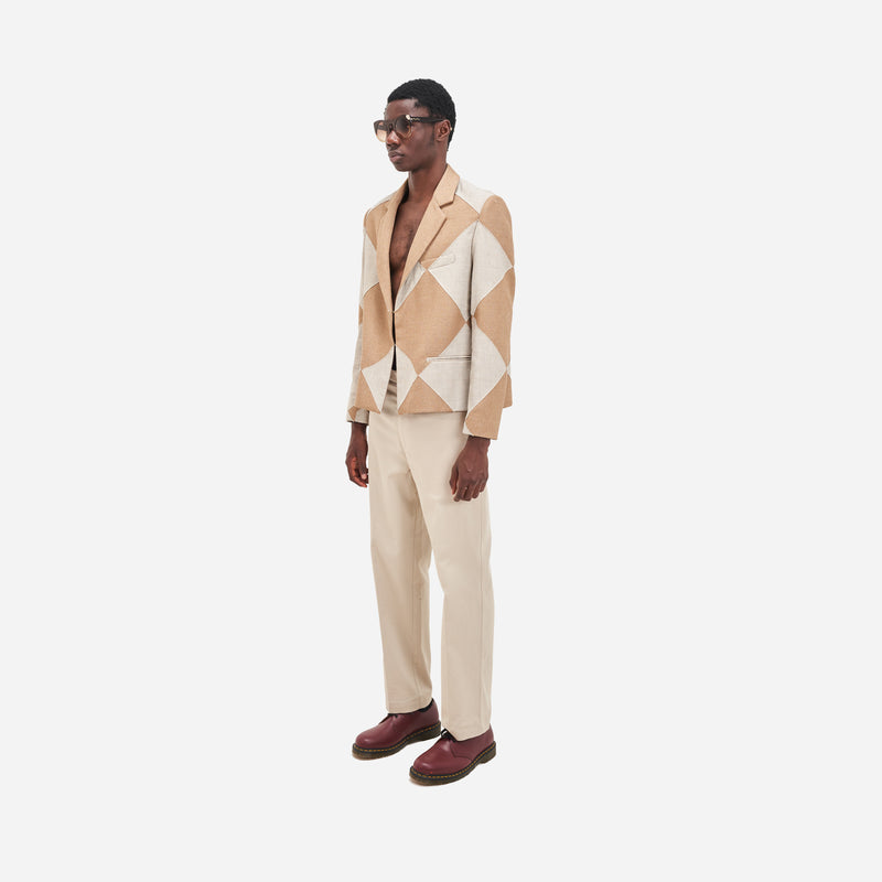 Naimbana Diamond Cropped Blazer