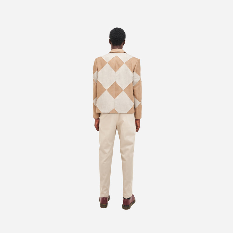 Naimbana Diamond Cropped Blazer