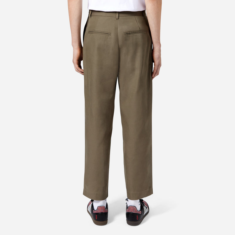 Beige Tailored Trousers