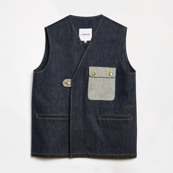 LABRUM X TUPAC Denim Vest