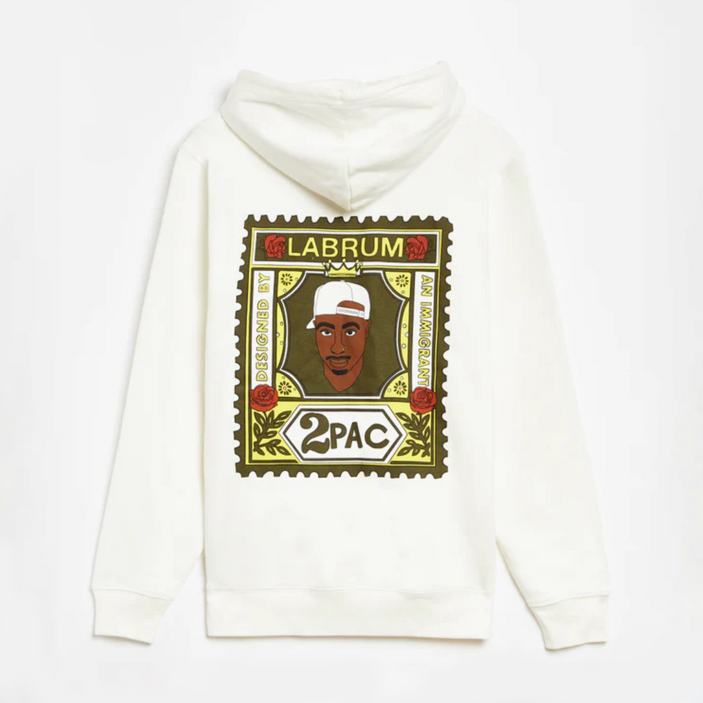 LABRUM X TUPAC White Hoodie