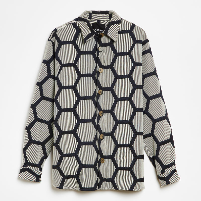 Hexagon Weaved Shirt