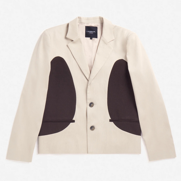 Cropped Panelled Blazer