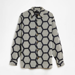 Hexagon Weaved Shirt