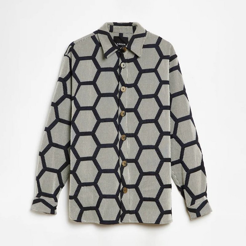 Hexagon Weaved Shirt