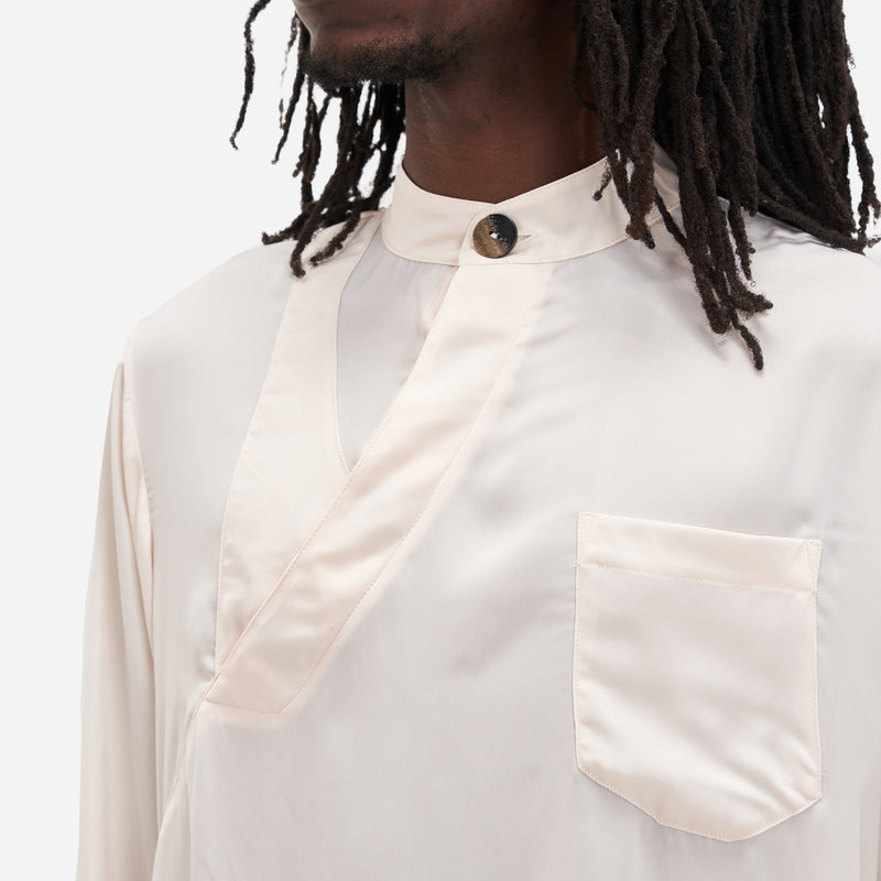 Asymmetric Long Sleeve Shirt