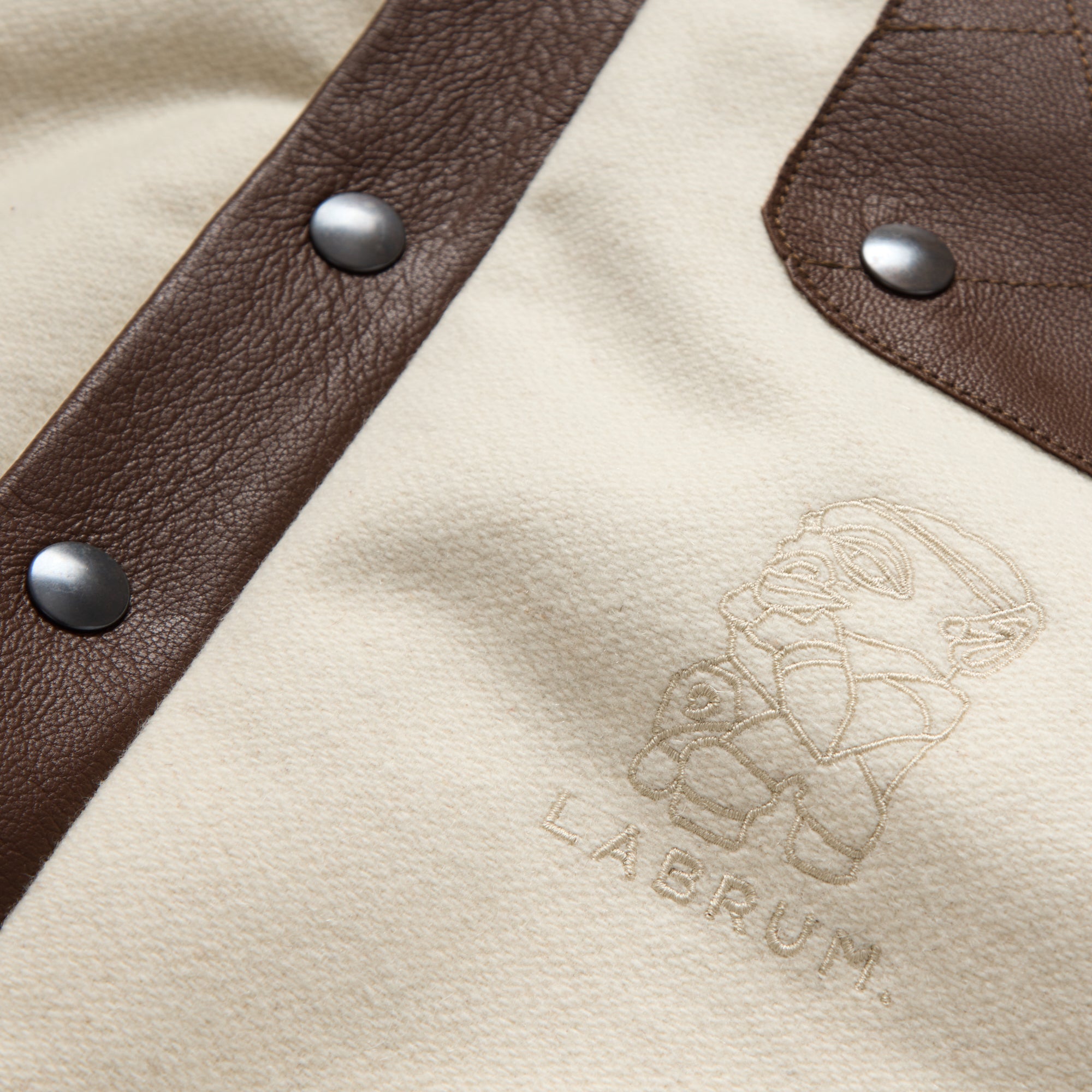 Cream Bomber Jacket