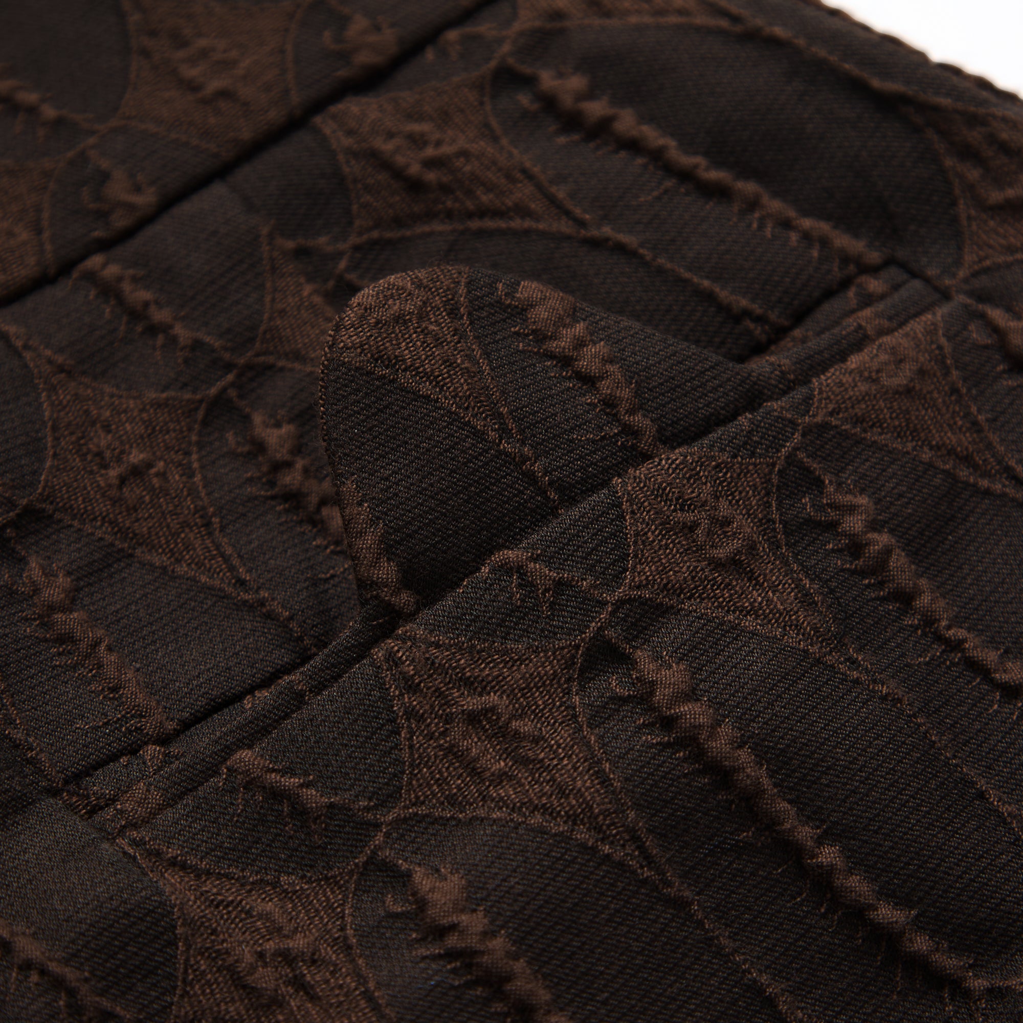 Brown LABRUM Monogram Culottes