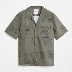 Khaki LABRUM X GUINNESS Safari Shirt