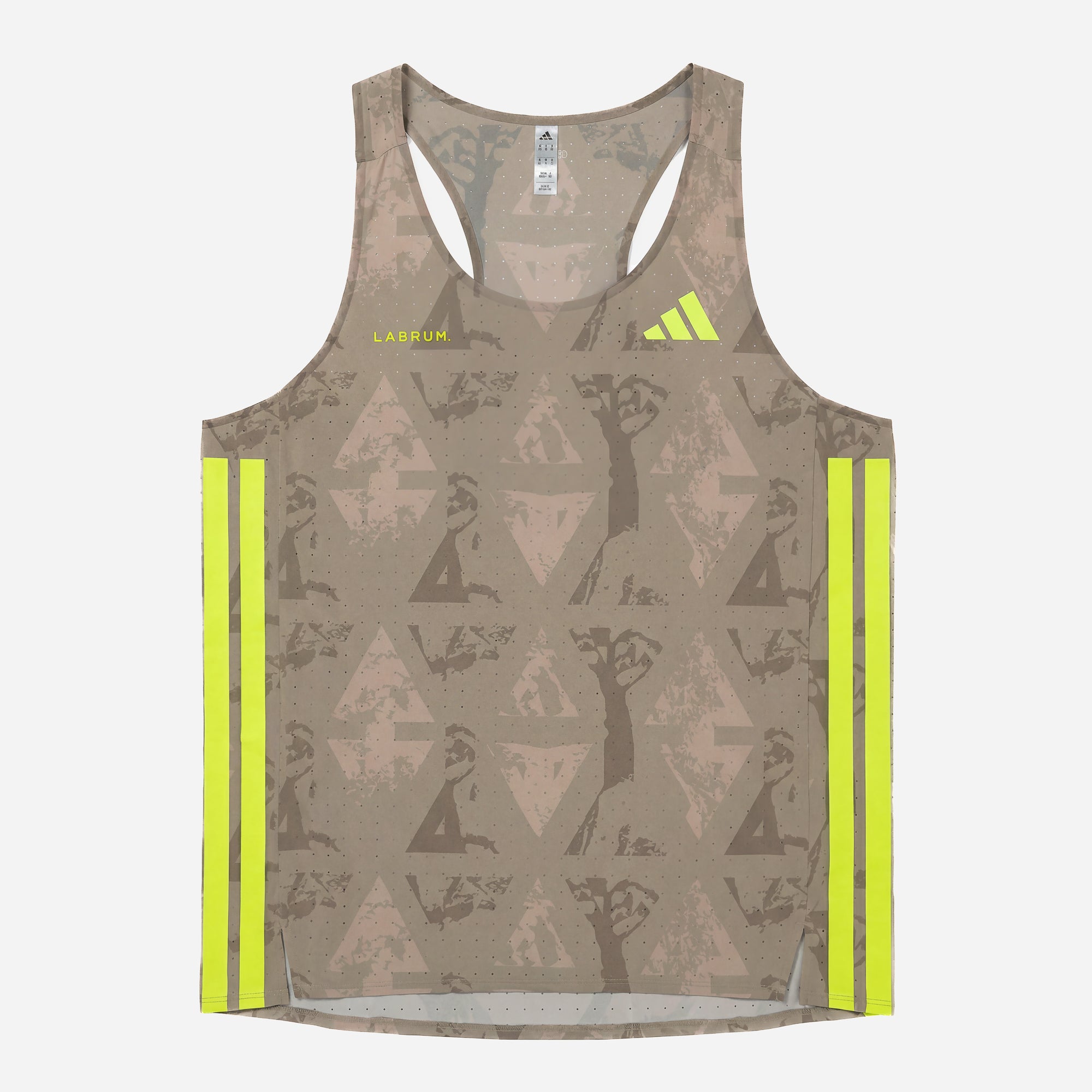 LABRUM Adizero Singlet Silver
