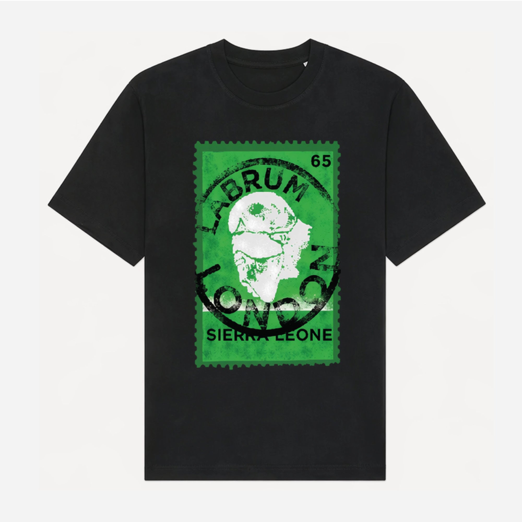 Black Sierra Leone Independence T-Shirt