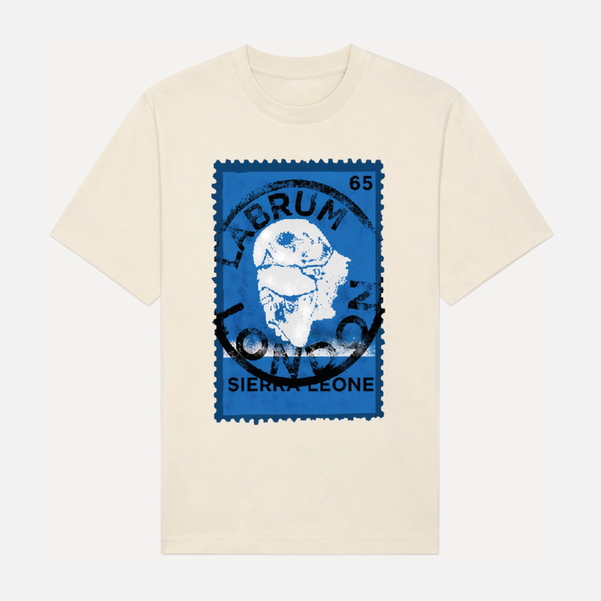 Cream Sierra Leone Independence T-Shirt