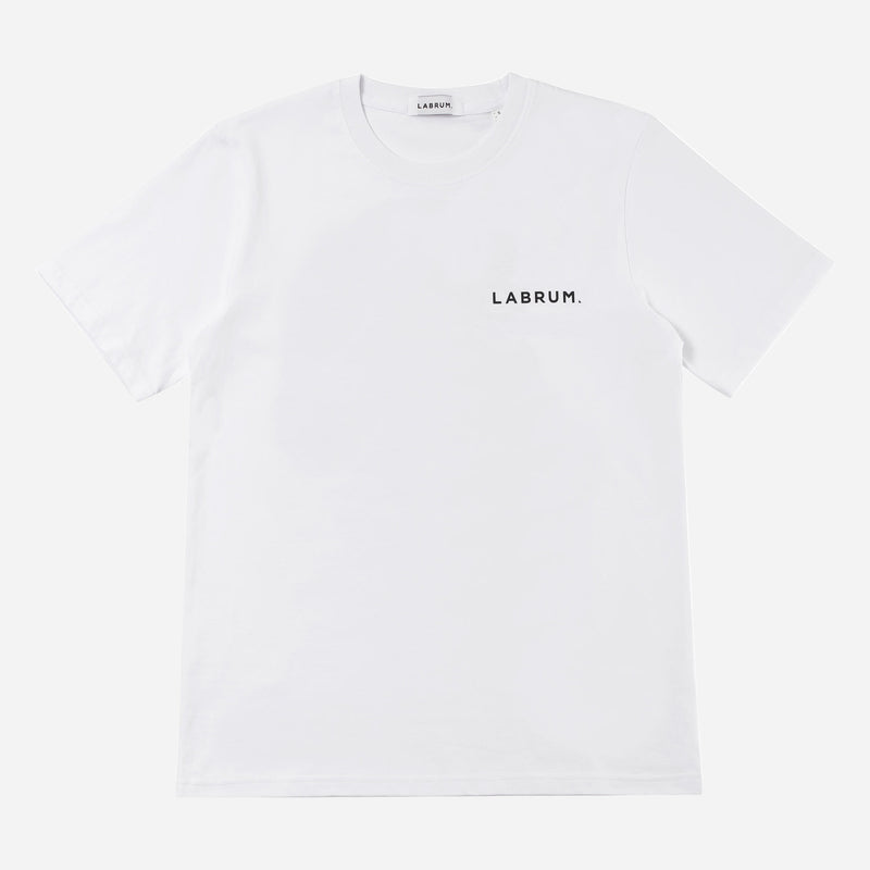 White LABRUM T-Shirt / coloured Nomoli