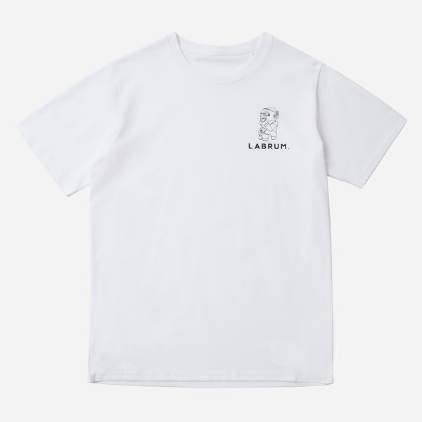 White LABRUM Nomoli Outline T-Shirt