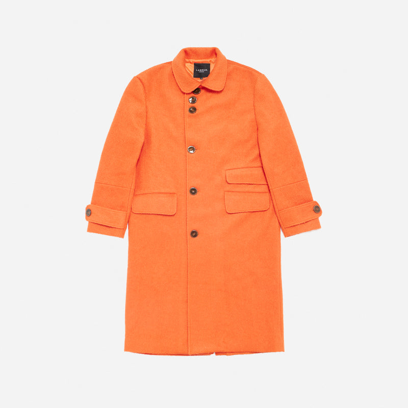 Orange Pat Thomas Oversized Coat