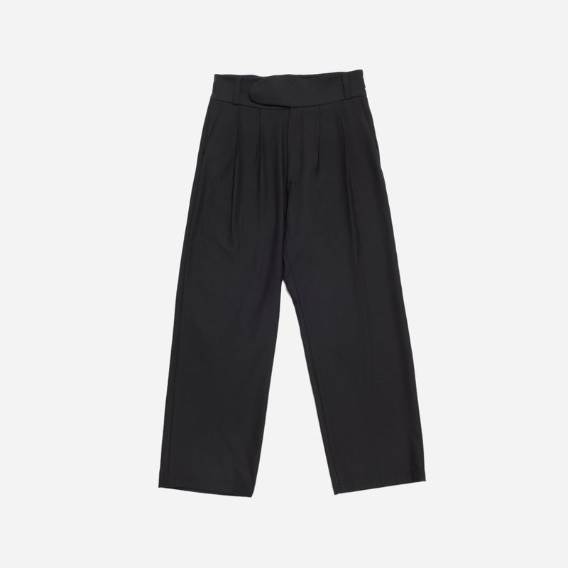 Black Cotton Tree Trouser