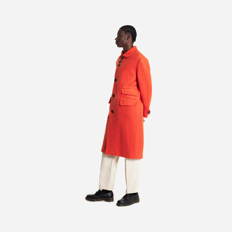 entusiasme lidelse Skygge Orange Pat Thomas Oversized Coat – Labrum London